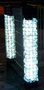 8131 Gabionen Leuchte LED 230 Volt 360 Grad 2 x 0,9 m kalt wei�