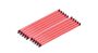 8710 LED R�hre 10erPack 230 Volt 10W T8 60cm 1000Lm Kunststoff Rot 
