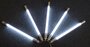 9273 LED Stab Leuchte 5LS 5x10 Watt a 65cm kalt wei�