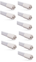 9373 LED R�hre 10erPack 230 Volt 10W T8 60cm 1000Lm Kunststoff Warm Weiss