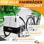 SAMAX Fahrradanh�nger 2in1 Jogger - in Wei�/Schwarz - Silver Frame