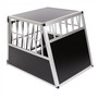 zoomundo Hundetransportbox / Kofferraumbox aus Aluminium - 1-Trig Premium