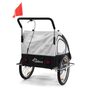 SAMAX 2in1 Fahrradanhnger / Jogger gefedert