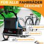 SAMAX 360- drehbarer Fahrradanh�nger 2in1 Jogger - in Blau - Silver Frame