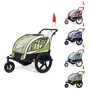 SAMAX 360- drehbarer Fahrradanh�nger 2in1 Jogger