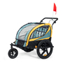 SAMAX 360- drehbarer Fahrradanh�nger 2in1 Jogger