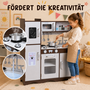 Baby Vivo Kinderk�che Spielk�che aus Holz - Toni in Braun