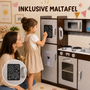 Baby Vivo Kinderk�che Spielk�che aus Holz - Toni in Braun
