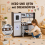 Baby Vivo Kinderk�che Spielk�che aus Holz - Toni in Braun