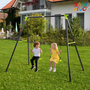 Baby Vivo Kinderschaukel / Schaukelgestell - Doppelschaukel bis 100 kg