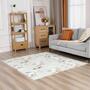 Baby Vivo Spielmatte / Spielteppich f�r Kinder doppelseitig mit Stra�e 200 x 180 cm - Alpaka