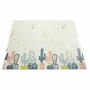 Baby Vivo Spielmatte / Spielteppich f�r Kinder doppelseitig mit Stra�e 200 x 180 cm - Kaktus