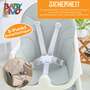 Baby Vivo Design 2in1 Kinderhochstuhl - Oscar T�rkis