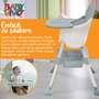Baby Vivo Design 2in1 Kinderhochstuhl - Oscar T�rkis