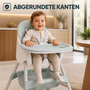 Baby Vivo Design 2in1 Kinderhochstuhl - Oscar T�rkis