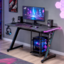 MY SIT Gaming Tisch Gizmo mit LED Beleuchtung