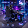 MY SIT Gaming Tisch Gizmo mit LED Beleuchtung
