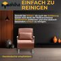 Makika Schlafsessel Schlafsofa Ted klappbar in Braun