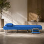 Makika Schlafsessel Schlafsofa Ted klappbar in Blau