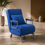 Makika Schlafsessel Schlafsofa Ted klappbar in Blau