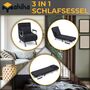 Makika Schlafsessel Schlafsofa Ted klappbar - verschiedene Farben