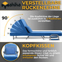 Makika Schlafsessel Schlafsofa Ted klappbar - verschiedene Farben