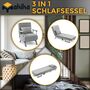 Makika Schlafsessel Schlafsofa Ted klappbar - verschiedene Farben