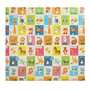 Baby Vivo Spielmatte / Spielteppich f�r Kinder doppelseitig mit Tieren 200 x 180 cm - Zoo