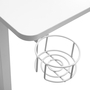 Makika H�henverstellbarer Schreibtisch elektrisch 140 x 70 cm - Wei�
