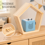 Baby Vivo Regal f�r Toniebox mit magnetischer Aufbewahrung f�r �ber 68 Tonies - F�nfeck