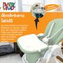 Baby Vivo Design Kinderhochstuhl aus Kunststoff - Tippy in Cool Mint