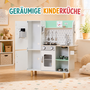 Baby Vivo Kinderk�che Spielk�che aus Holz - Gustavo in Wei�