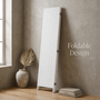 Makika Trennwand / Raumteiler aus Papier und Holz Faltbar - Wei� Eckig