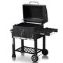 Strattore Holzkohlegrill / quadratischer BBQ XL Grillwagen aus Eisen