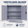 Makika Aktenschrank / B�roschrank abschlie�bar 40x90x90cm in Anthrazit