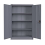 Makika Aktenschrank / Broschrank abschliebar 40x90x140cm in Anthrazit