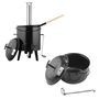 Strattore 5in1 Gulaschkanone / Gulaschkessel 19 Liter in Schwarz