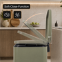 MAXCRAFT M�lleimer / Treteimer mit Soft Close Deckel - 50 Liter in Gr�n