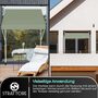 Strattore Klemmmarkise / Balkonmarkise Sonnenschutz 300 cm - Matcha Gr�n