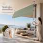Strattore Klemmmarkise / Balkonmarkise Sonnenschutz 300 cm - Matcha Gr�n