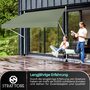 Strattore Klemmmarkise / Balkonmarkise Sonnenschutz 350 cm - Matcha Gr�n