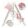 Baby Vivo 3in1 Kinderhochstuhl / Babywippe h�henverstellbar f�r Kinder - Lulu in Rosa
