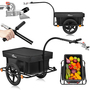 SAMAX Lastenanh�nger / Fahrradanh�nger 90 Liter / 80 Kg mit Kupplung - Mountain