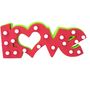 LED Dekolampe LOVE Schriftzug mit 18 Leds ca. 40cm 