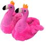 Flamingo Kuschel Fun Hausschuhe pink 31/32 - 41/42 f�r Kinder und Erwachsene 