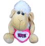 Schaf mit Herz Love Pl�sch s��e Pl�schfigur 42cm Kuscheltier Puppe Teddy