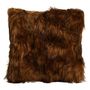Fellkissen Fellimitat Nerzoptik 45x45cm Polyester Dekokissen Kissen