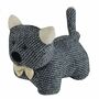 T�rstopper Katze grau 23cm T�rhalter T�rfeststeller T�rpuffer Stopper