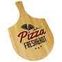Pizzabrett Schneidbrett 53x31x1cm Bambus Servierplatte Servierbrett Pizza Brett