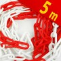 Absperrkette 5m rot wei� Kunststoffkette Kette Absperrung 